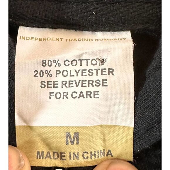 World of Warcraft Alliance Black Hoodie Independent Trading Co Medium Wow Jinx - Picture 9 of 10